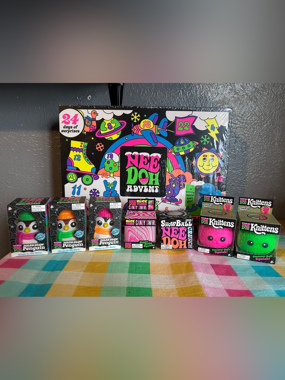 Authentic NeeDoh Christmas Bundle